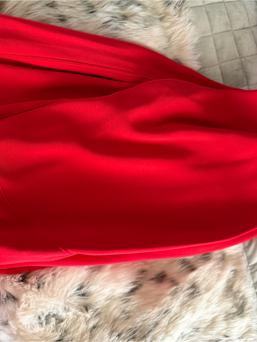 SPANX Wide Leg Pants in Bright Red